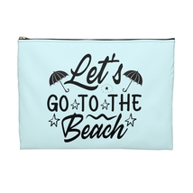 &quot;Let&#39;s Go to the Beach&quot; Accessory Pouch - £13.50 GBP+