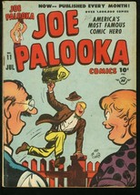 JOE PALOOKA #11 1947-HARVEY COMICS-BOXING-BLACK CAT VG - £34.48 GBP