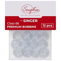 12Pcs Bobbins For Singer Sewing Machine  Class 66 Plastic Bobbins - $15.99