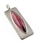 Jorgen Jensen Étain Violet-Pink Pendentif 230, 49mm Grand - $988.77 MXN