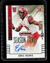 2015 Panini Contenders Rc Autograph Ticket Football Card #251 Eric Rowe Dolphins - £7.75 GBP