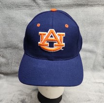 NCAA Zephyr Auburn Tigers Navy Men Fitted Size 7 Curved Bill Hat Cap - £7.50 GBP