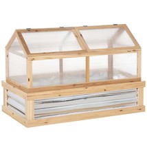 Raised Garden Bed Greenhouse Kit (48x24x32&quot;) - $227.99