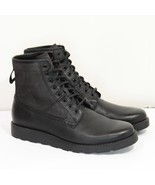 NEW Men&#39;s AEO Combat Boot Black Leather America Eagle Boots  Size 9   $89 - £54.43 GBP