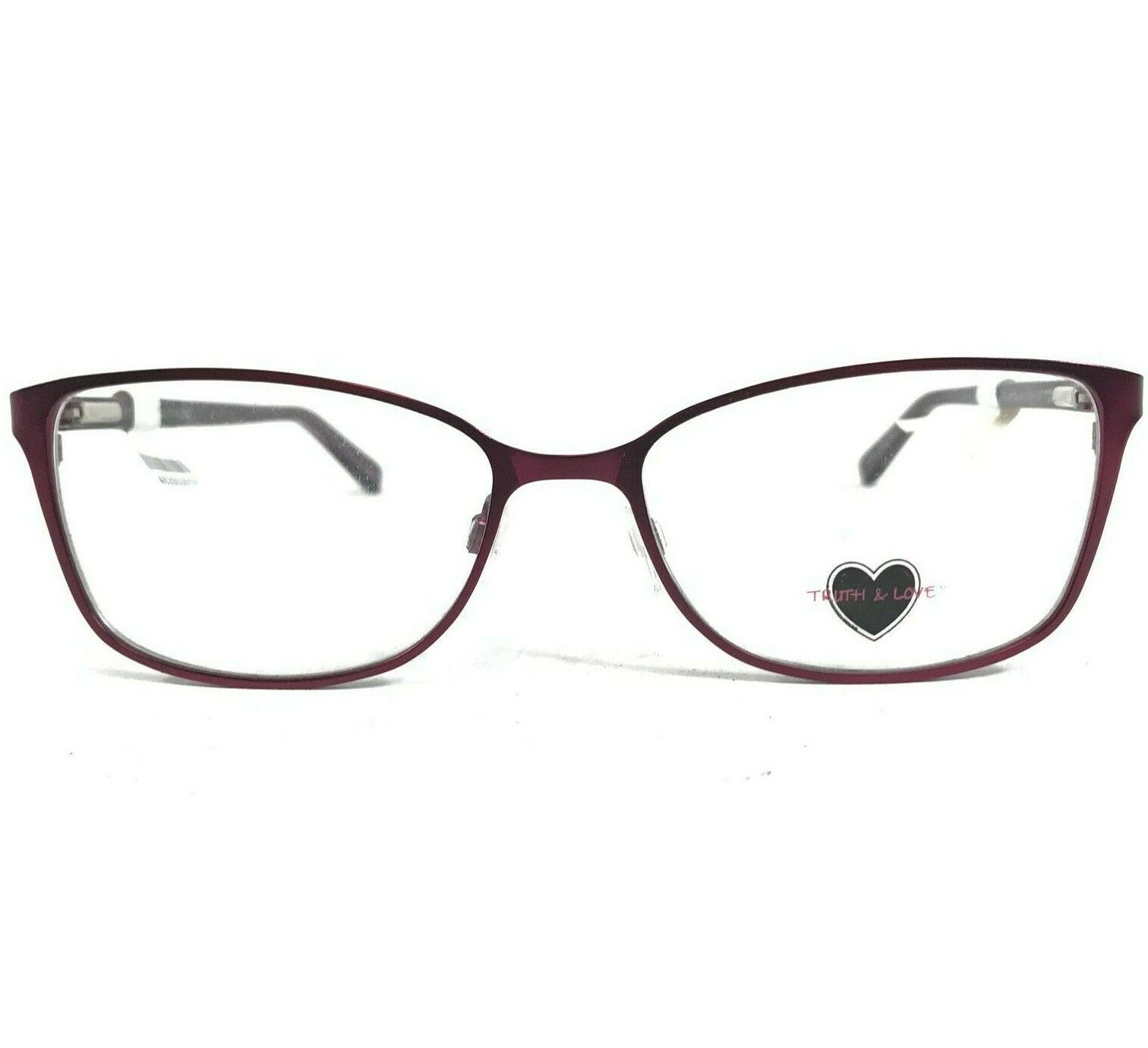 Truth &amp; Love T &amp; L 06 Col 80 Brille Rahmen Lila Cat Eye Voll Felge 135 - $29.69