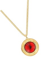 Holy rose Ruby Locket The Secret of NIM Brisby Inspired The - £37.62 GBP