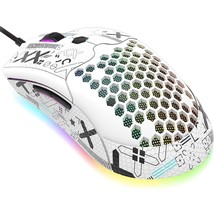 M5 Rgb Lightweight Wired Gaming Mouse With 12000 Dpi 6 Programmed Buttons,65G Ho - £25.09 GBP