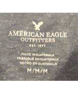 WOMENS AUTHENTIC AMERICAN EAGLE CLASSIC BLOUSE SHIRT ADORED PRINT RARE FIND - €19,49 EUR