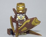 Minifigure Custom Toy Iron-Man Midas Mk 21 Marvel - £4.26 GBP