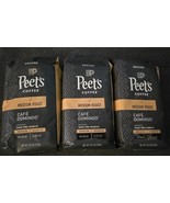 3 Bags  10.5 oz Bags Peet&#39;s Cafe Domingo Medium Roast Roasted (MO5) - $24.04