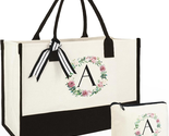 Mother&#39;s Day Gifts for Mom Her Women, Women Canvas Tote Bag &amp; Travel Cos... - £22.99 GBP