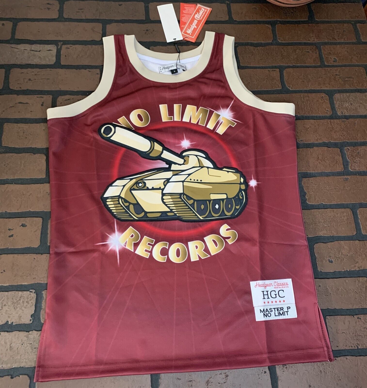 Primary image for MASTER P / NO LIMIT RECORDS Headgear Classics Basketball Jersey ~Never Worn~ S