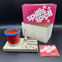 Vintage 1972 Parker Brothers Spill And Spell Crossword Game - 100% Complete Nice - £11.03 GBP