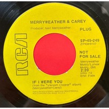 Merryweather &amp; Carey If I Were You / Shop Around 45 Psych Funk Breaks Promo RCA - £35.22 GBP