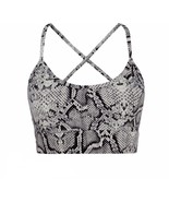 Varley Irena Sports Bra Ivory Cobra ( S ) - $1,120.36 MXN