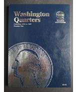 Whitman Washington Quarters Coin Folder 1932-1947 Number 1 Album Book 9018 - £7.47 GBP