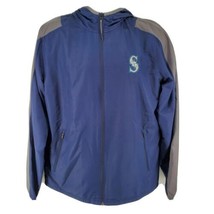Under Armour Seattle Mariners Baseball MLB Jacket Size M Full Zip Blue - $49.45