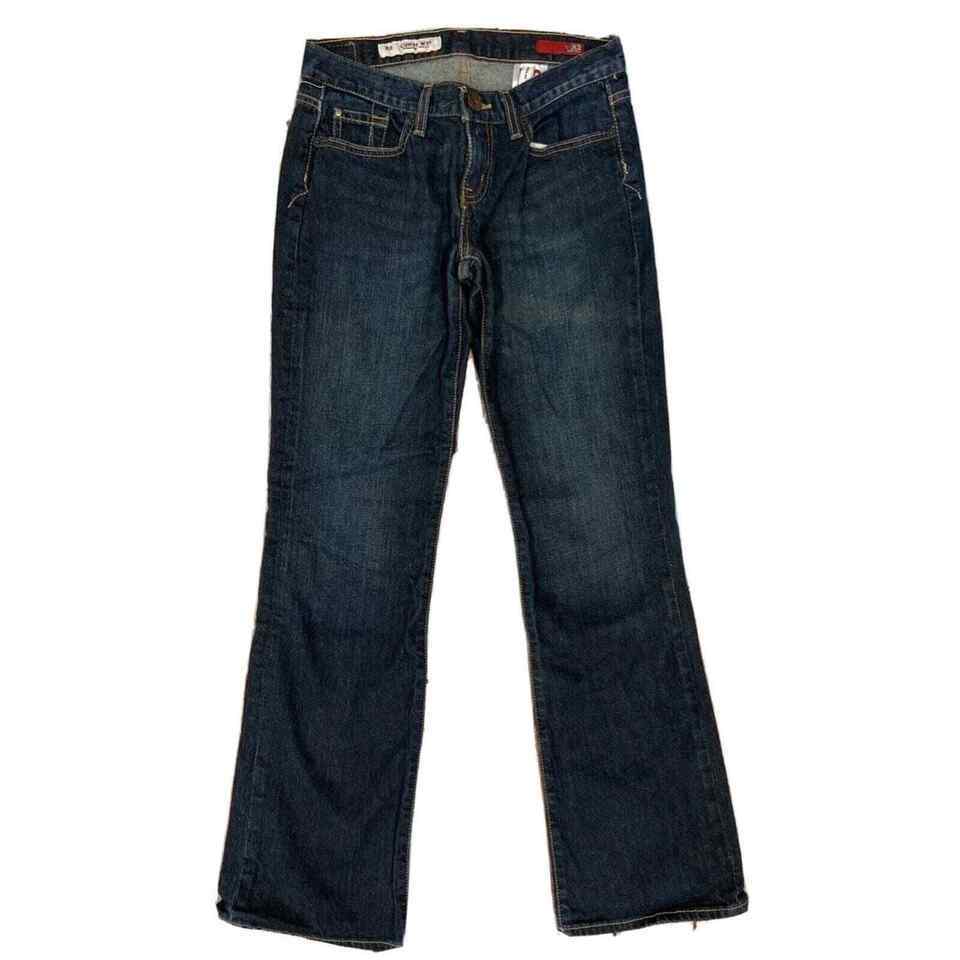 X2 Quality Denim Jeans Womens Size 2 Curvy Embroidered Low Rise Boot Cut... - $23.76