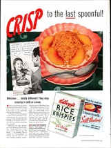 Vintage 1939 KELLOGG&#39;S RICE KRISPIES Cereal Snap Crackle Pop 1930&#39;s Prin... - £19.21 GBP