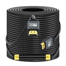 4K HDMI Long Cable 75FT 18Gbps High Speed HDMI 2.0 Cord 4K 60Hz 2K 1080P... - £58.01 GBP