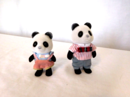 Sylvanian Families Calico Critters animals   Wilder Panda Bear Family of 2 - £8.88 GBP