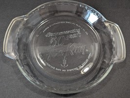 Vintage Fire King 50th Anniversary Anchor Hocking 9&quot; Pie Baker Dish Reci... - €11,20 EUR