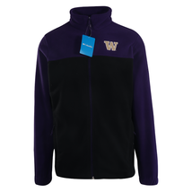 Columbia Men&#39;s Fleece Jacket CLG Flanker III Washington Huskies L/S (469) - £24.85 GBP