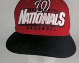 Washington Nationals New Era 9Fifty Mesh Snapback Hat Big Spellout Med /... - £12.57 GBP