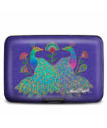 Laurel Burch RFID Armored Wallet Peacock Protect from Identity theft - £12.49 GBP