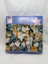 Just Cats Helen Vladykina Over 1000 Pieces Jigsaw Puzzle Complete  - $14.85