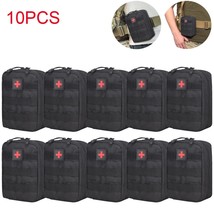 1-10PCS Molle  First Aid Kits Medical Bag  EDC Pouch SOS Pack Bag Outdoor Army E - £117.22 GBP