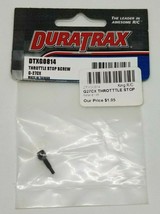 DURATRAX Throttle Stop Screw G-27CX DTXG0814 RC Radio Controlled Part NEW - £3.19 GBP