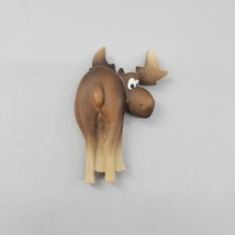 Funny Novelty Moose Butt Resin Fridge Magnet Hunting - £11.67 GBP