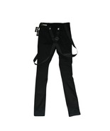 Hot Topic HT Stinger Jeans Mens 26x32 Black Denim Skinny Stretch Punk Gr... - $880.60 MXN