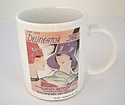 Delineator ad 1928 Art Deco VTG Coffee Cup Mug 1992 SO Graphic Inc - £7.85 GBP