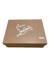 Christian Louboutin Empty Shoe Box Storage Set With Tissue Paper 11.25”x8.25”x4” - £29.88 GBP