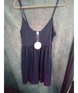 Anrabess Womans Spaghetti Strap Navy Blue Romper Sz M 9001ARE - €14,80 EUR