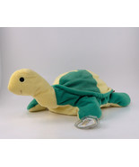 Ty Pillow Pal &quot;Snap&quot; the Turtle 1996 With Tags and Protector 13&quot; Long - £9.43 GBP