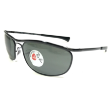 Ray-Ban Sunglasses RB3119-M Olympian Deluxe 002/58 Wrap Frames With Gray Lens - $181.23