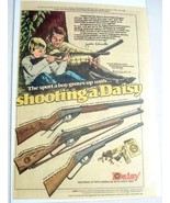1976 Color Ad Daisy B-B Guns With Johnny Unitas - £6.29 GBP
