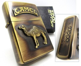 Camel Brass Metal Zippo 1993 Mint Rare - £574.03 GBP