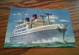 015 Boat Ship American President Lines SS Cleveland Postcard Old Vintage... - £7.86 GBP