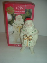 Lenox Santa Figurine Macy&#39;s in Box 2015 - $29.99