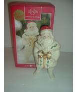 Lenox Santa Figurine Macy&#39;s in Box 2015 - £23.59 GBP