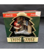 NEW Coca-Cola Bottle Santa Claus Chimney Mantle Christmas Xmas Ornament KG - €12,83 EUR