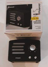 Polaroid Bluetooth Retro WIRLESS SPEAKER like new take it anywhere - £2.89 GBP