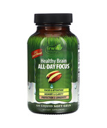 Irwin Naturals Healthy Brain All-Day Focus 60 Liquid Soft-Gels - Exp 4/26 - $29.95