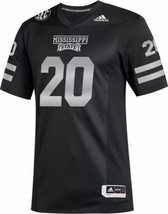 Mississippi State Bulldogs Adidas Men Alternate Football Jersey Black Size M - £83.11 GBP
