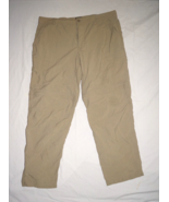 REI Cargo Pants Zip Off Hiking Fishing Mens Sz L 40X32L Beige Nylon Poly... - $571.59 MXN