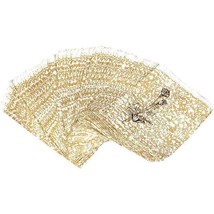  Gold Tone Paper Tote Shopping Merchandise Gift Bags 5&quot; x 7&quot; Kit 6000 Pcs - £163.21 GBP